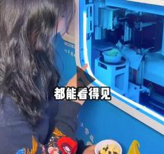 【抖音網(wǎng)紅】最近很火的diy芝士冰激淋，在大壽光也讓我偶遇到了